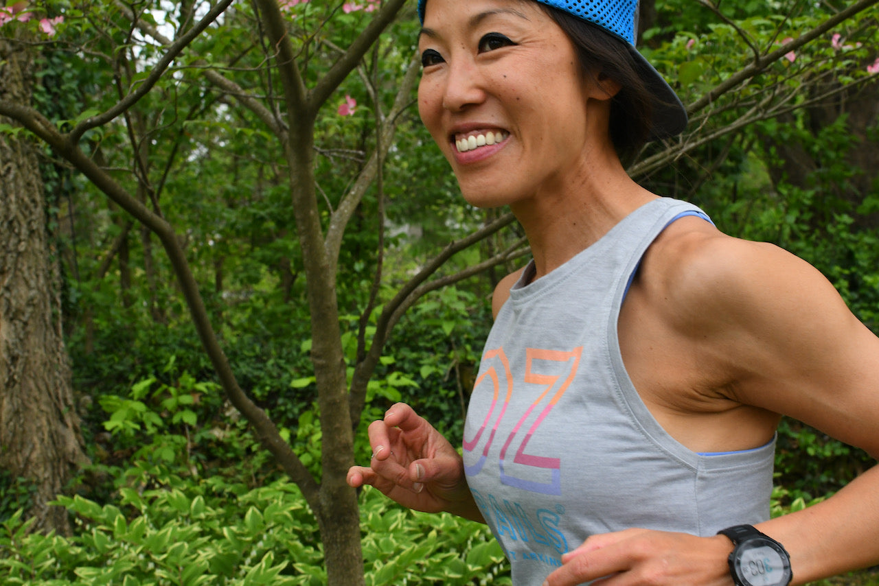 Oz Trails Stacked Color Performance Tank in Gray-Unisex