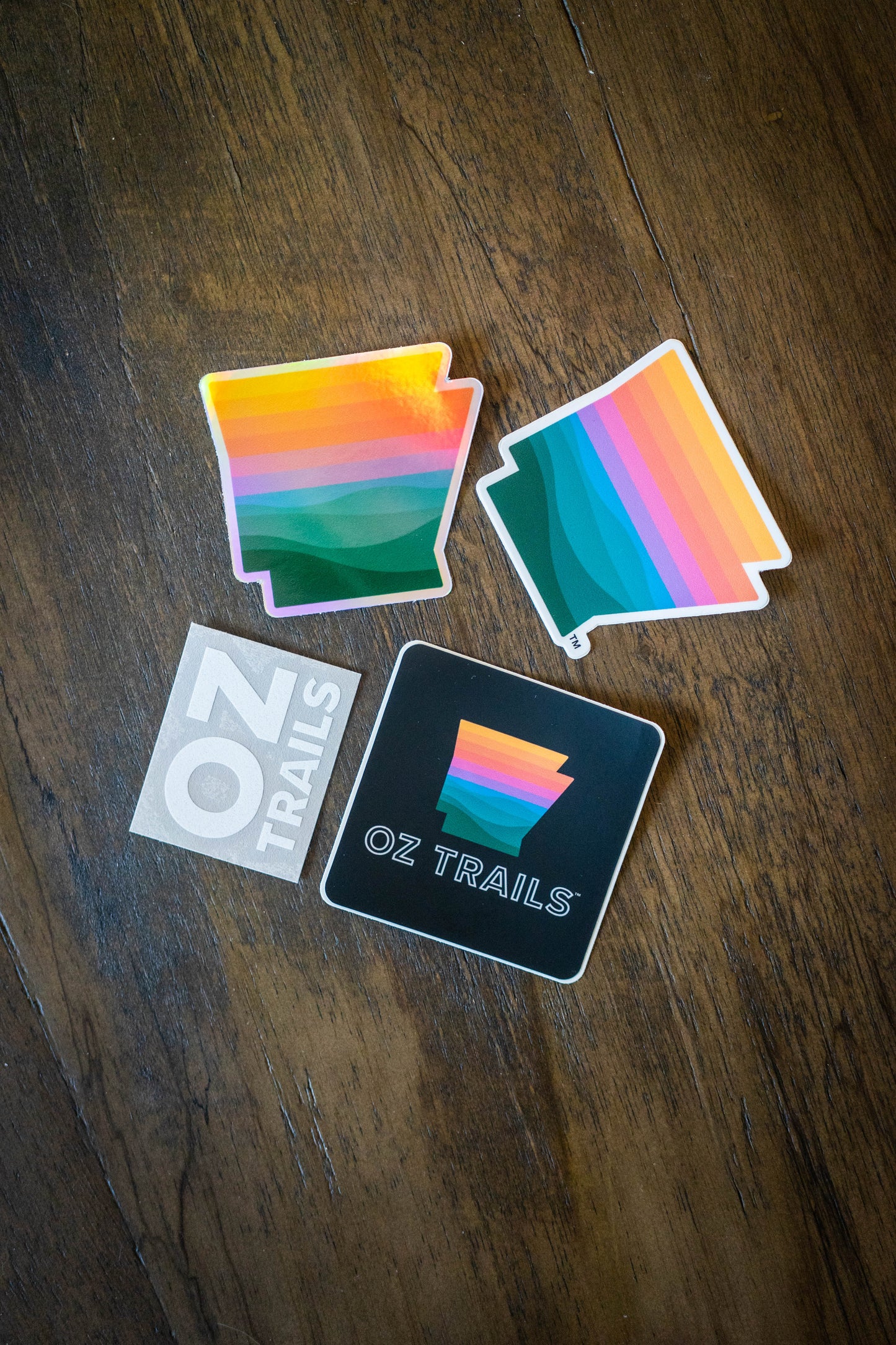 Oz Trails Stickers - NEW DESIGN
