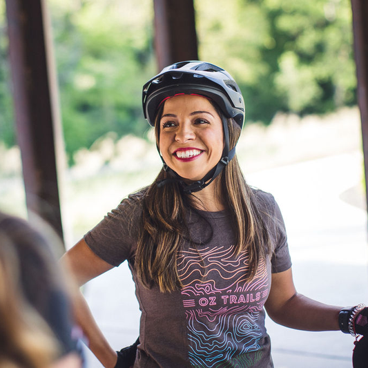 Oz Trails Topo Tee in Espresso-Women's