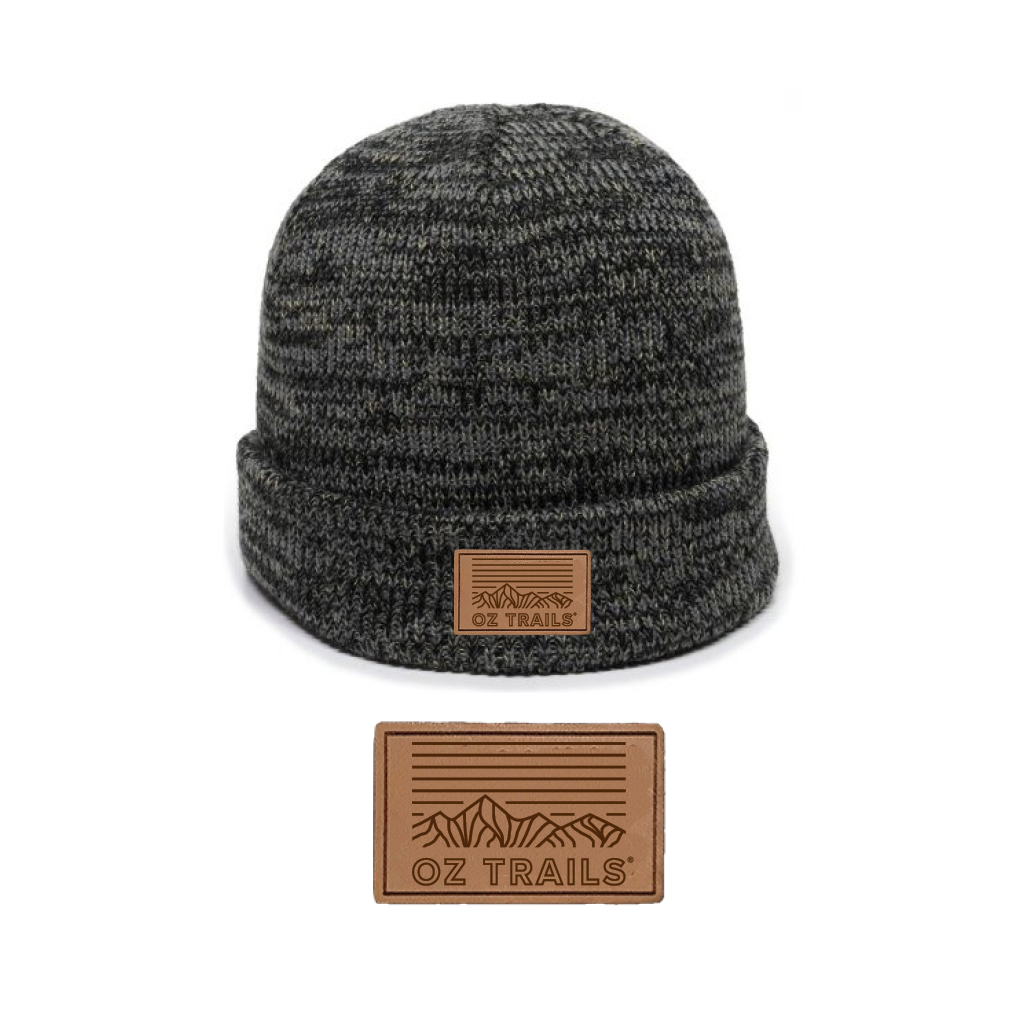 Patch It Beanie Black