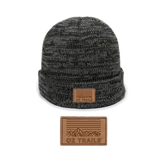 Patch It Beanie Black