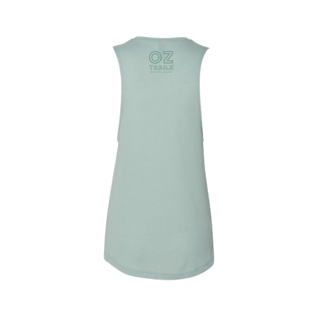 Oz Trails Line It Up Tank in Mist-Women's