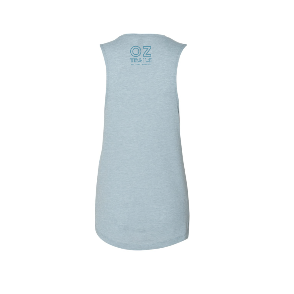 Oz Trails Line It Up Tank in Sky-Women's