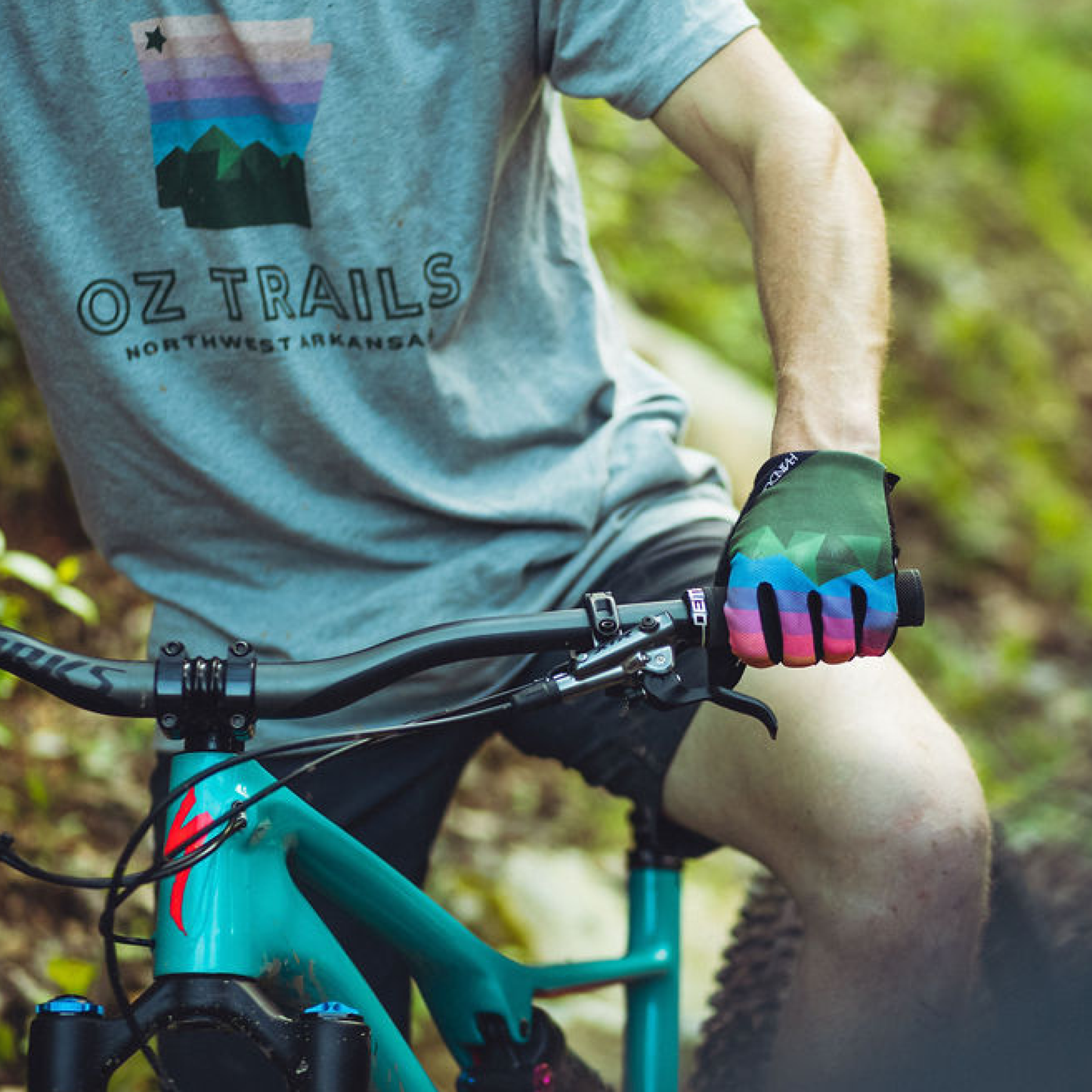 Oz Trails Classic Tee in Heather Grey