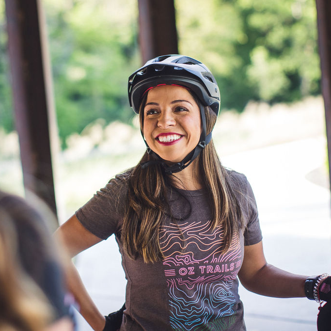 Oz Trails Topo Tee in Espresso-Women's
