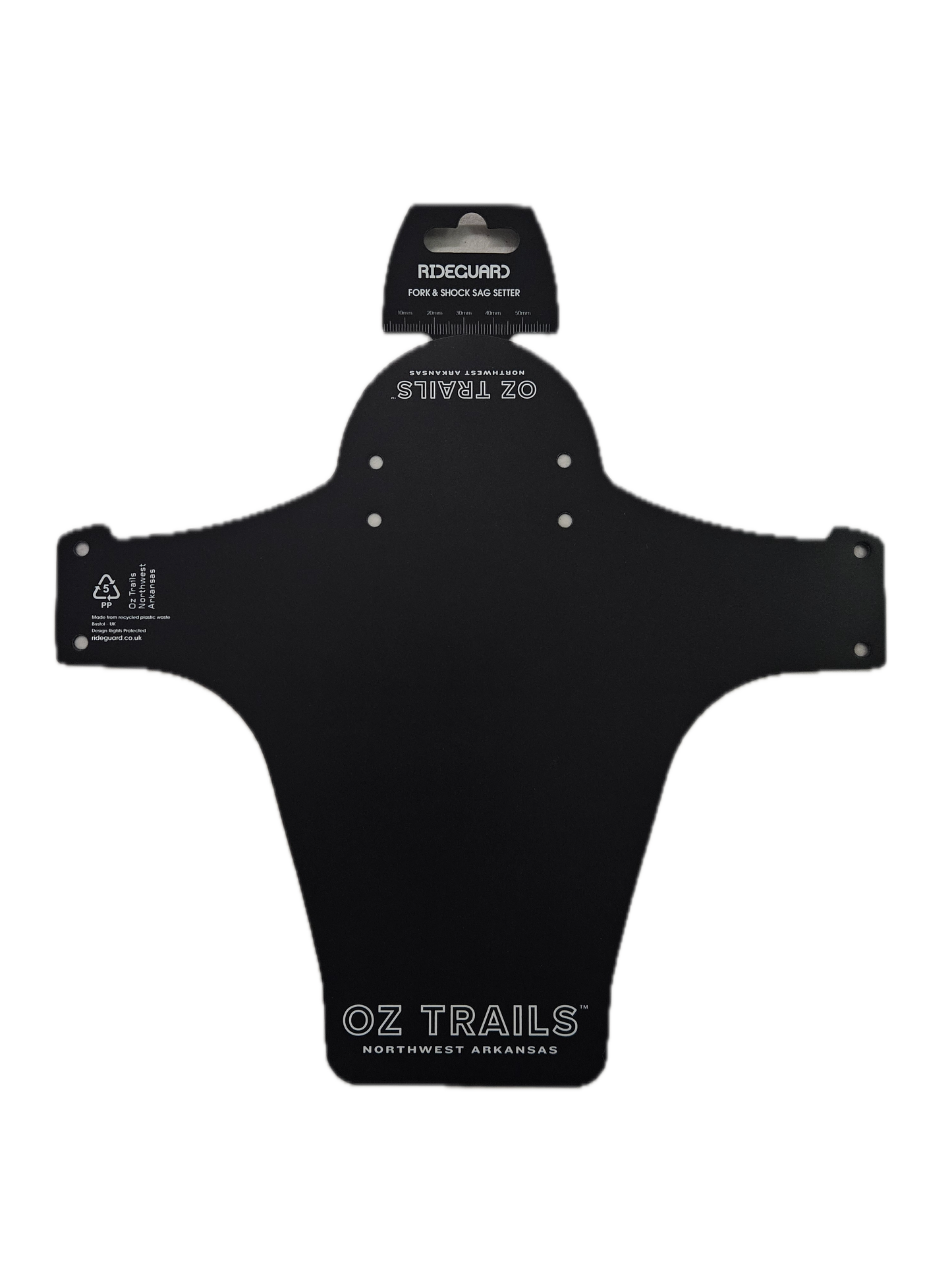 Oz Trails Front Mudguard in Black