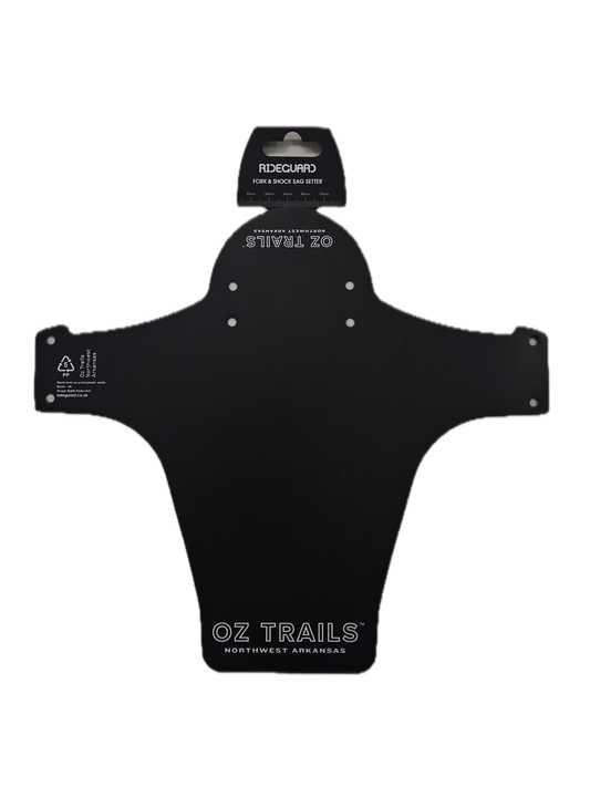 Oz Trails Front Mudguard in Black
